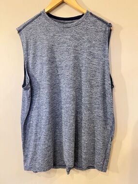 Champion Heathered Navy Gray Performance Tank